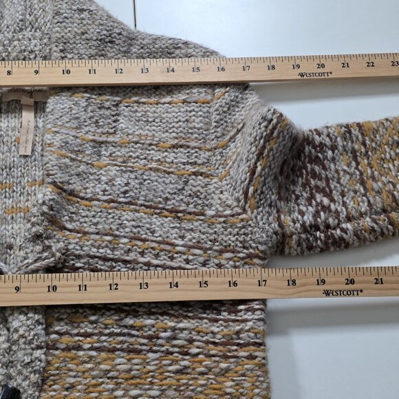 Wilfred Free Cardigan Women S Multi Marled Chunky Knit Wool Blend Buttons Pocket - Picture 5 of 14